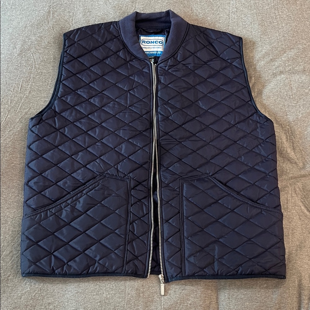 Vintage Ronco quilted safety vest